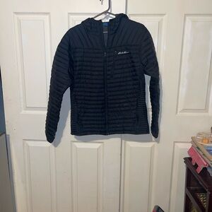 Eddie Bauer Men's Black Quilted Jacket